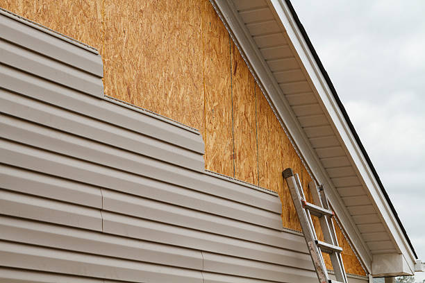 Professional Emergency Siding Repair technician working in Manassas, VA